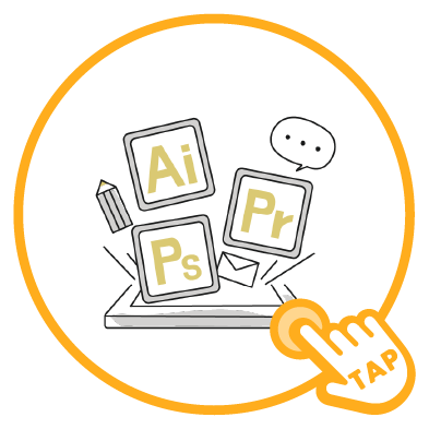 クリエイティブアイコン